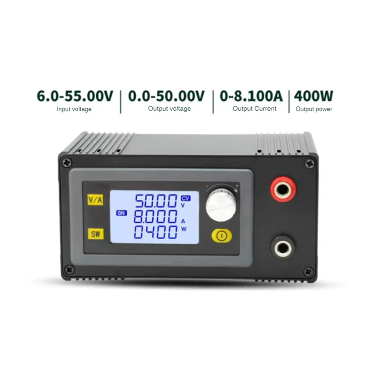 XY5008E DC 6 В-55 в до 0-50 5A 8A 400 Вт регулируемый регулятор напряжения постоянного тока CV CC