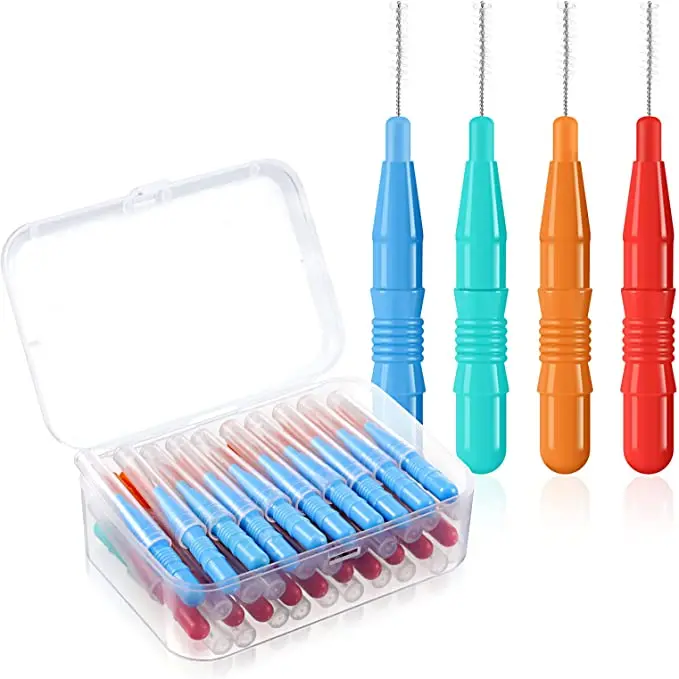 

Micro Brush Tooth Applicator Mini Nylon Toothbrush Floss Toothpick Home School Teeth Cleaning Flossing Tool