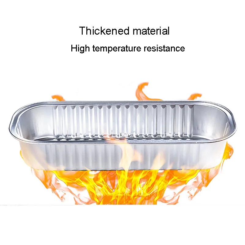 Скидка 50 шт. коробка для выпечки тортов из алюминиевой фольги, цветная прямоугольная маленькая жестяная Форма для кексов, коробка для пудинга, чашк...