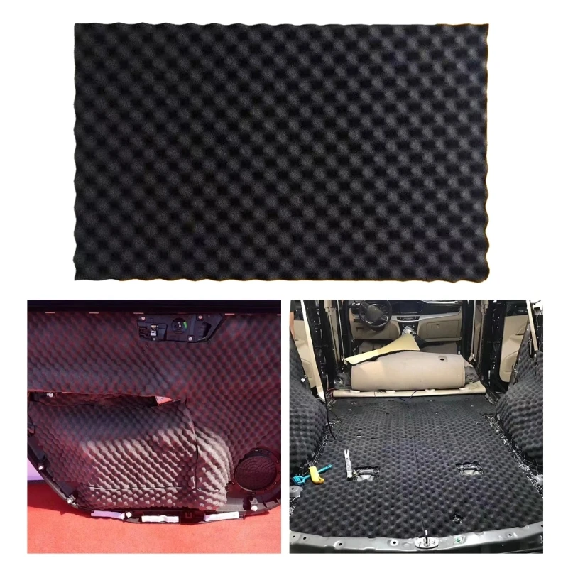 

Sound Proof Padding 15mm/20mm Thick Self-Adhesive Soundproofing Foam Car Heatproof Foam Deadener Sound Absorption Foam