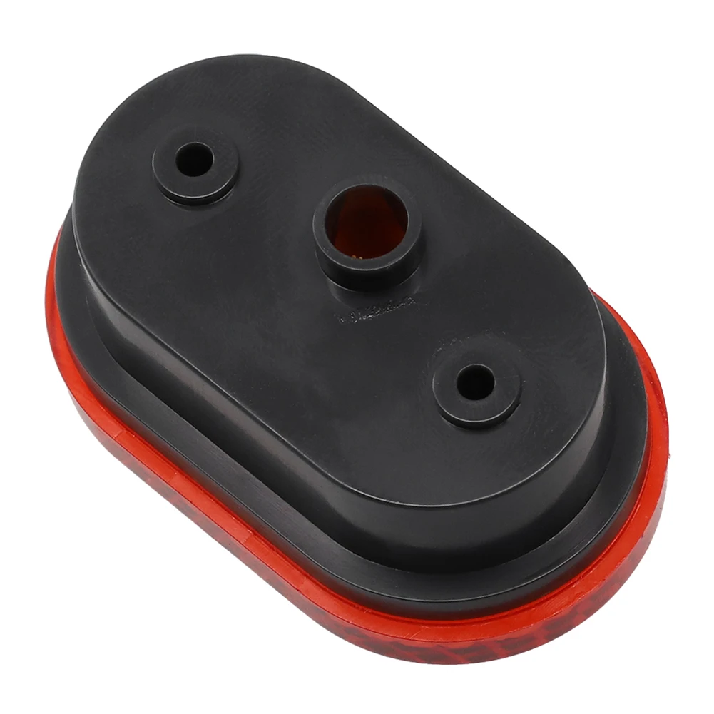 

Brand New Durable High Quality Lampshade Protective Cover 1pcs Plastic Red+black Taillights Led Rear Fender Electric Scooter