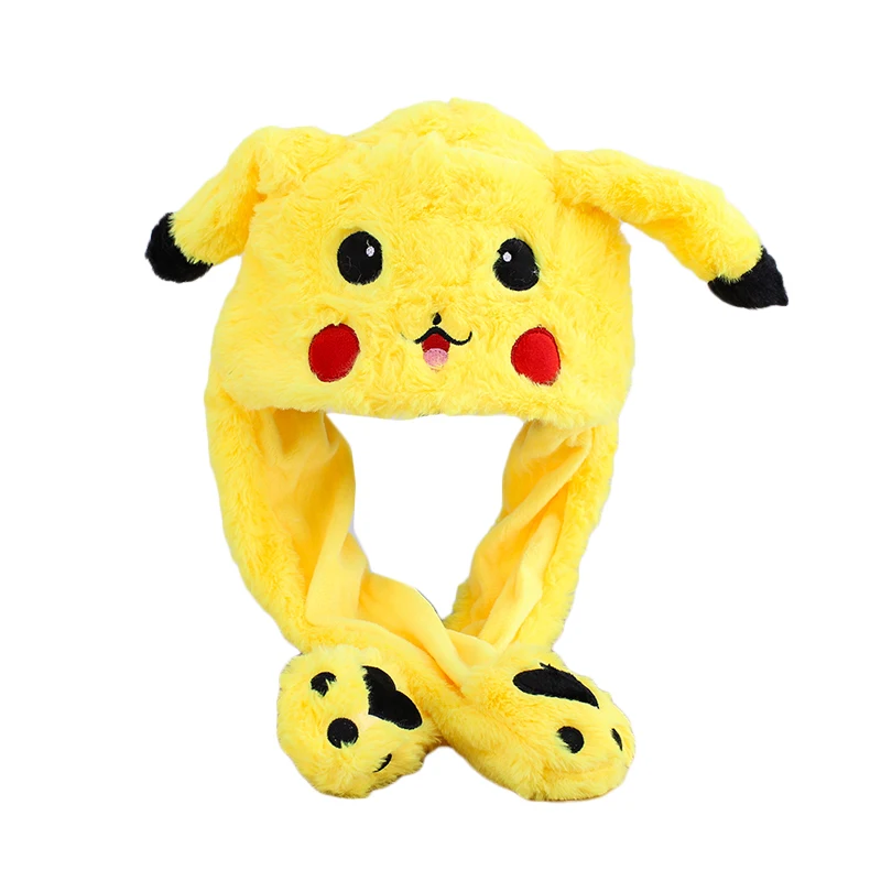 

Takara Tom can move Pikachu rabbit ear hat, female cartoon rabbit ear hat, children cute hat tide