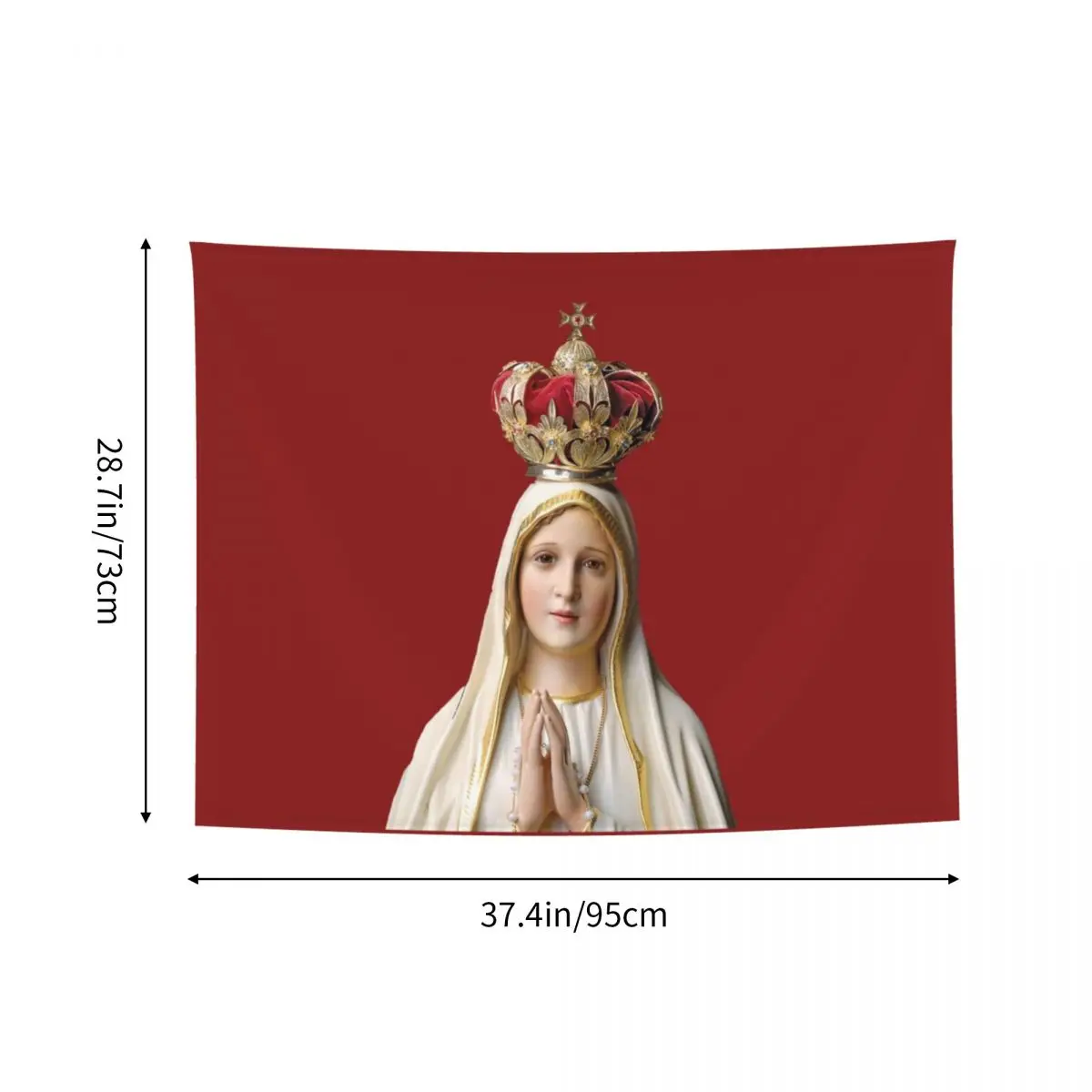 Гобелены нашей леди Фатимы на заказ для постельного белья католическая Дева