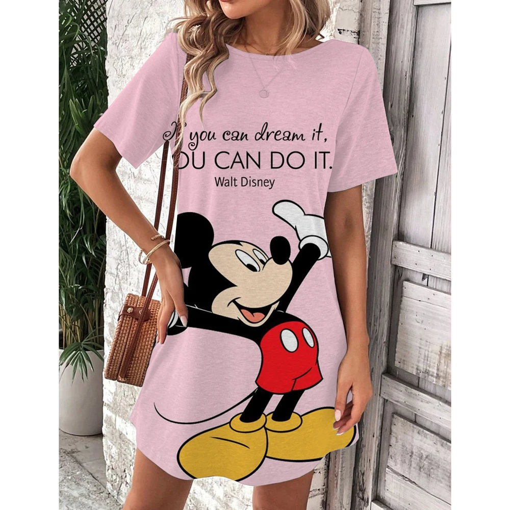 2025 европейское и американское трансграничное женское новое платье с круглым