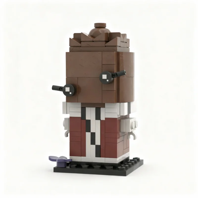 Фото Набор строительных блоков MOC Queenie Brickhead Amazing Digital Circus, 133 детали, креативный конструктор XL, подарок для энтузиастов №2