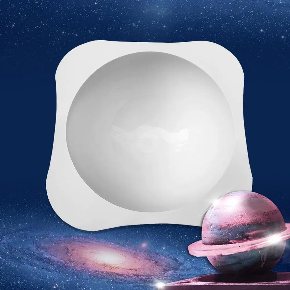 

3D форма в виде планеты для торта, формы для шоколада, бомба для торта, мусса, десерта, сковорода для выпечки, силиконовая Сфера, формы для шоко...