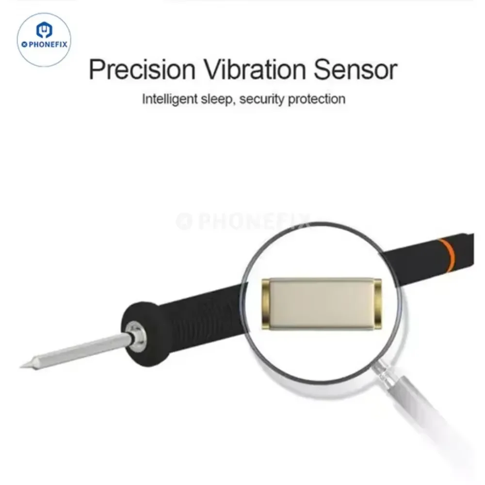 Паяльная станция QUICK TS11 умный наконечник для паяльника с цветным HD экраном