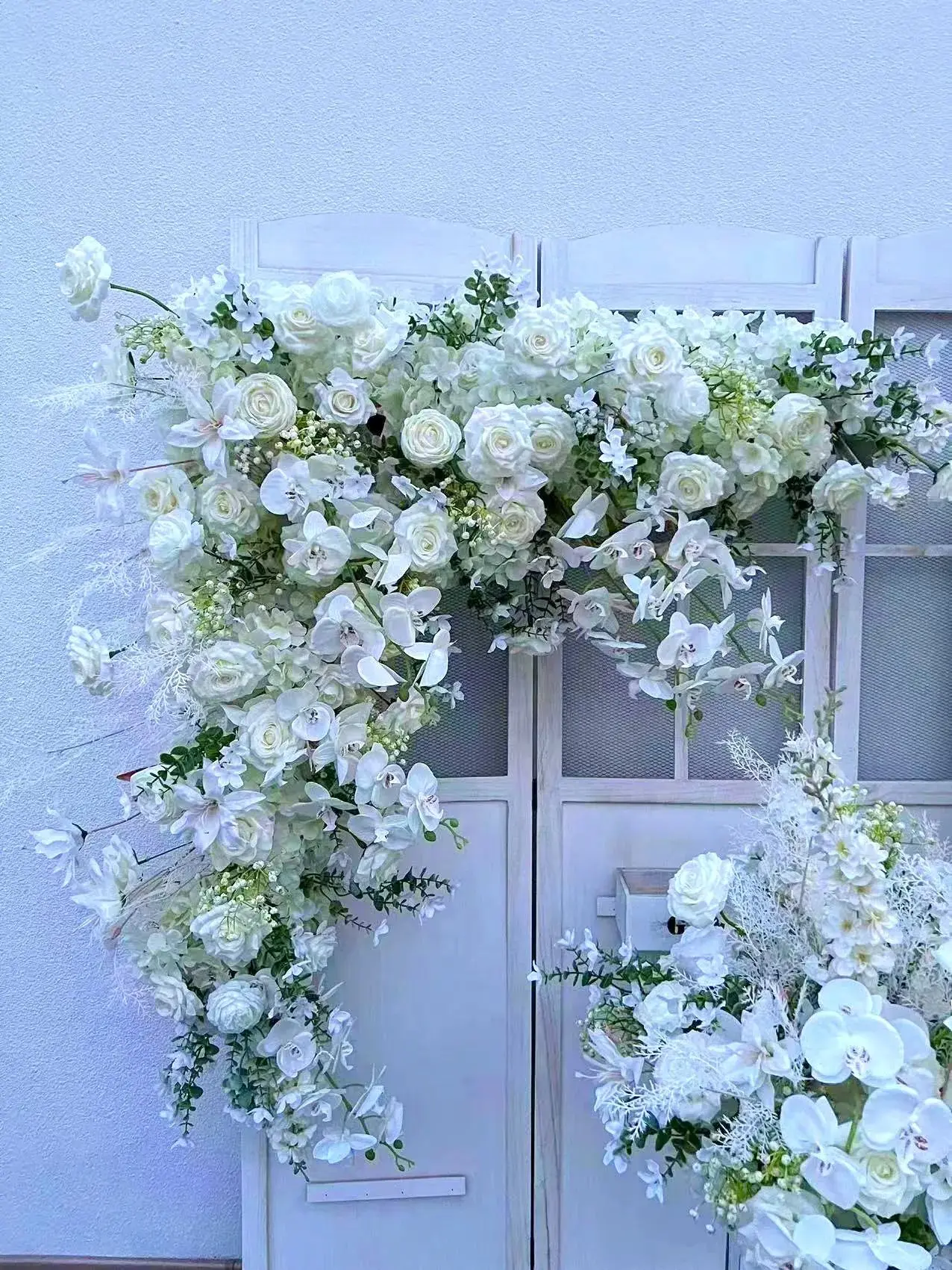 

Искусственное свадебное украшение арка из шелка Lucky flower