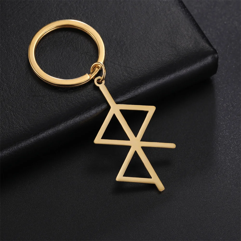 My Shape Викинг руны ключ от мира СевернаяЕвропа кольцо нержавеющей стали религия