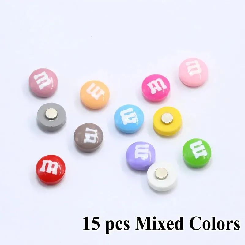 

Магниты для холодильника M разноцветные из смолы