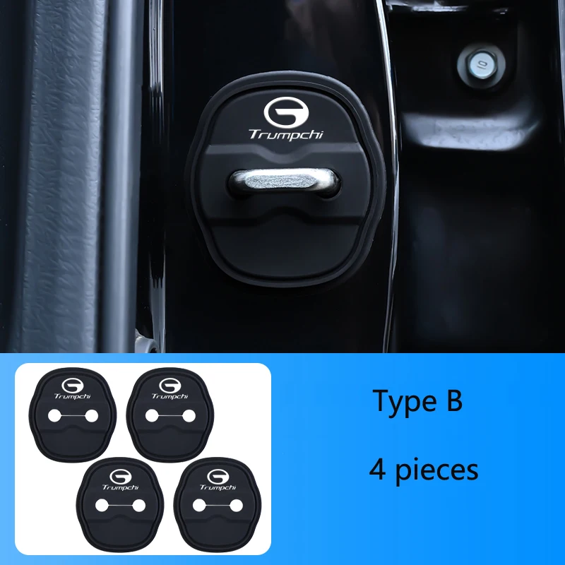 

Аксессуары для Trumpchi GAC GS8 II 2024 2025, автомобильный Стайлинг, дверной замок, пряжка, дверной переключатель, силиконовый защитный чехол