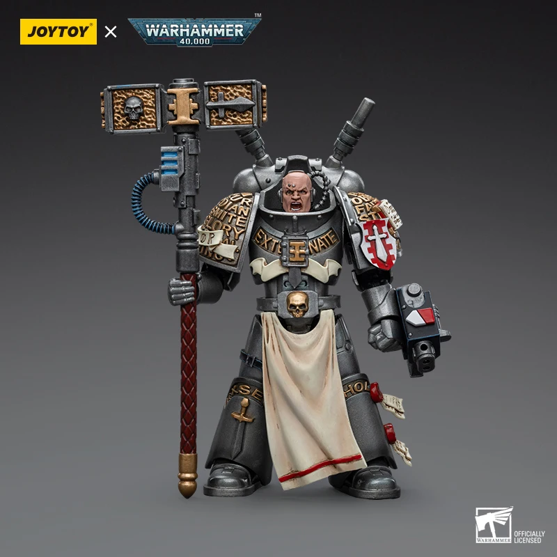 В наличии] JOYTOY Warhammer 40k 1/18 Фигурка Серые рыцари Interceptor Squad Justicar Аниме Коллекция