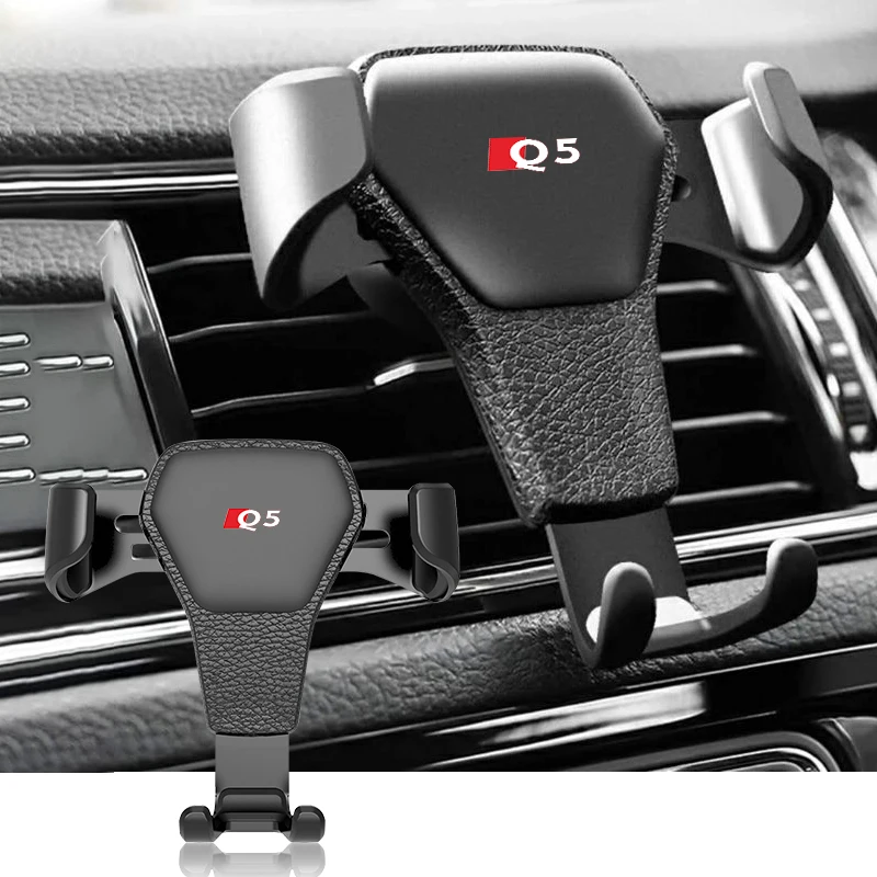 

Car Mobile Phone Holder Air Vent Clip GPS navigation for Audi Q5 Q3 Q2 Q7 A3 B5 B6 B7 B8 B9 8P 8V 8L A5 A4 C6 C5 C7 A1 A6 A7 A8