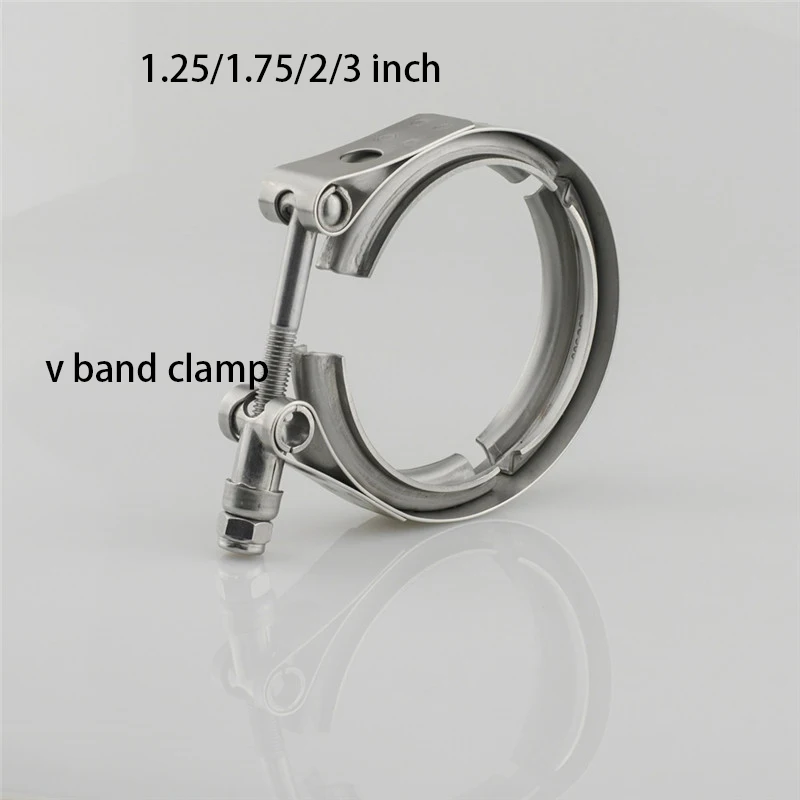 

1.25/1.75/2/3 inch V band Clamp Universal Stainless steel exhaust downpipe V band clamp clip