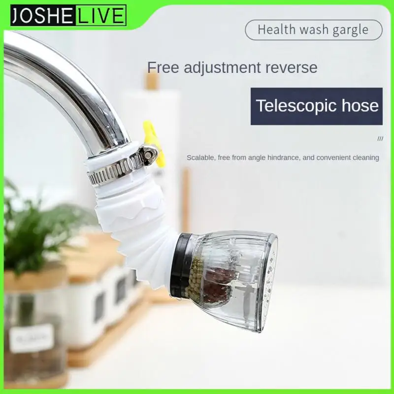 

Adjustable Rotating Faucet Aerator Extender Kitchen Faucet Faucet Booster Faucet Extender Splash-proof