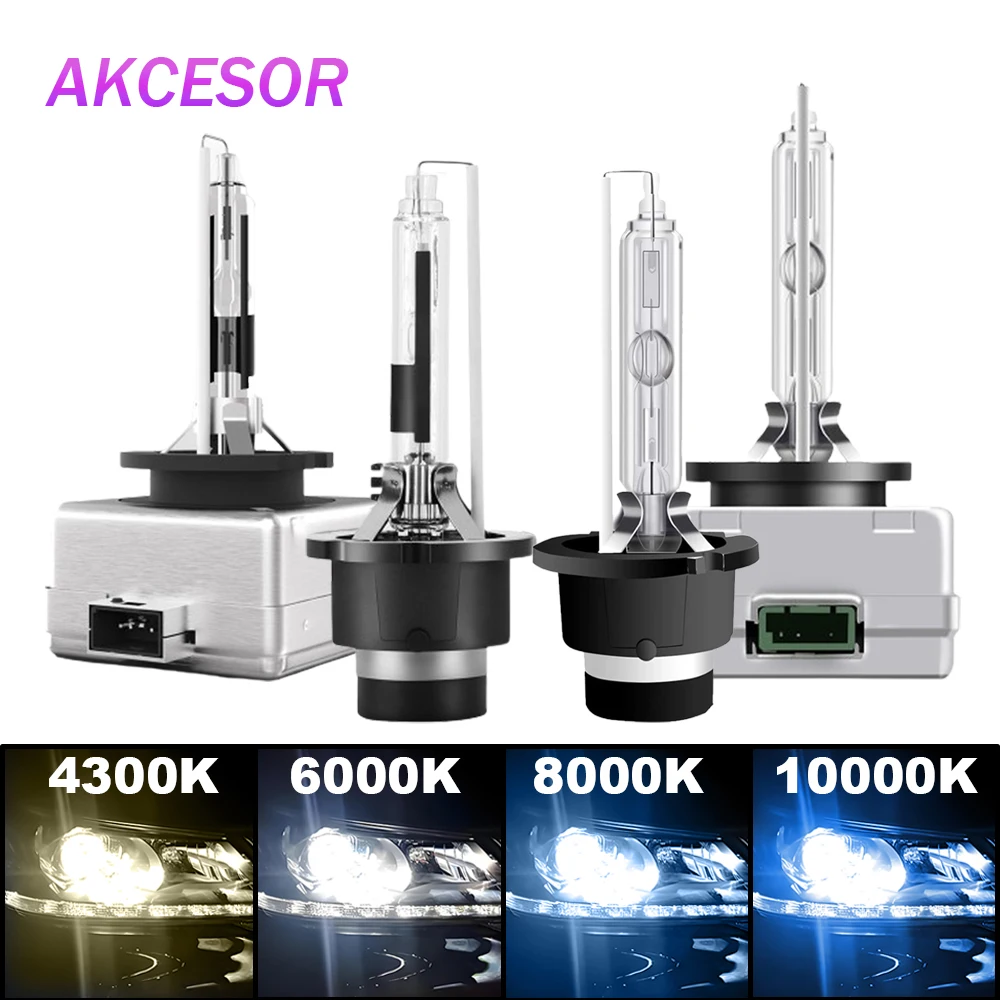 Фото 2 шт. D1S D2S D3S D4S D2R D4R Ксеноновые лампы HID Комплект автомобильных фар 4300K 6000K 8000K 10000K Авто лампа 12 В 35 Вт №1