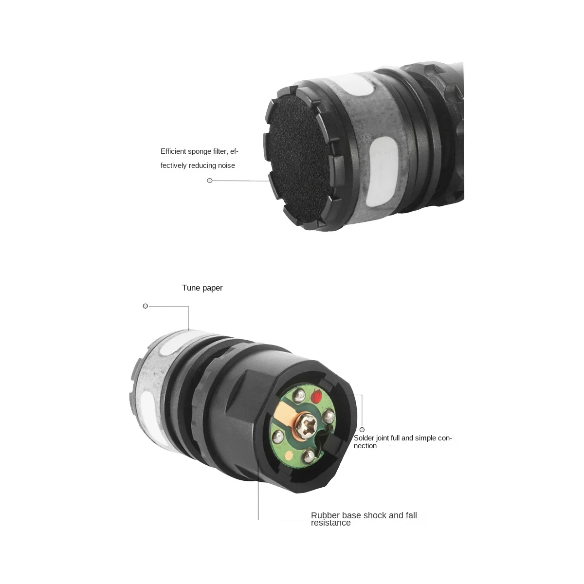 Профессиональный динамический микрофон в капсулах замена картриджа микрофона