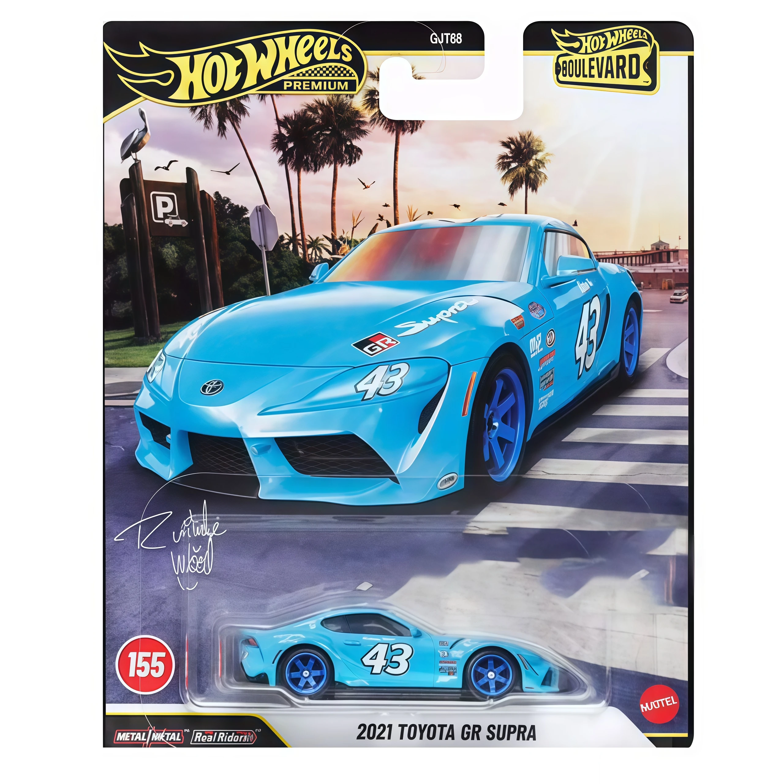 Коллекционные модели автомобилей Hot Wheels Premium Boulevard 1:64: Toyota, Koenigsegg, Supra, Jeep — игрушки для мальчиков (art.: 3920da2a342ce) - 3920da2a342ce