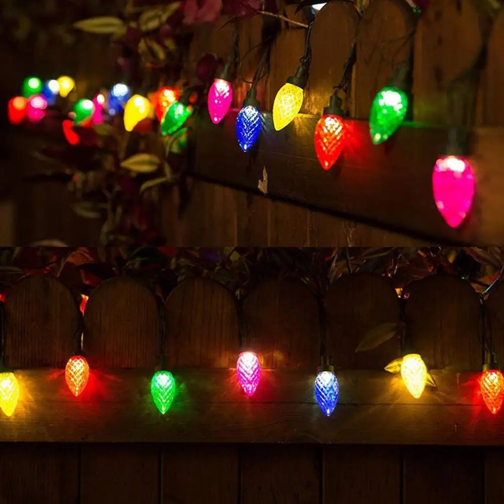 

10m Led Strawberry String Lights Outdoor Garden Decoration String Light For Terrace Christmas Tree Wedding Party Decoration