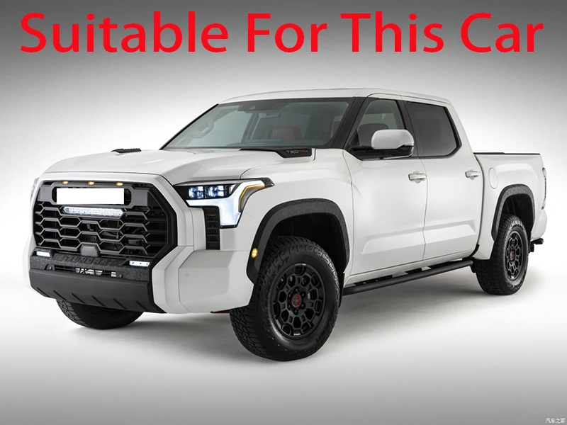 Для Toyota Tundra XK70 2022 2023 стиль из углеродного волокна внутренняя дверная ручка крышка