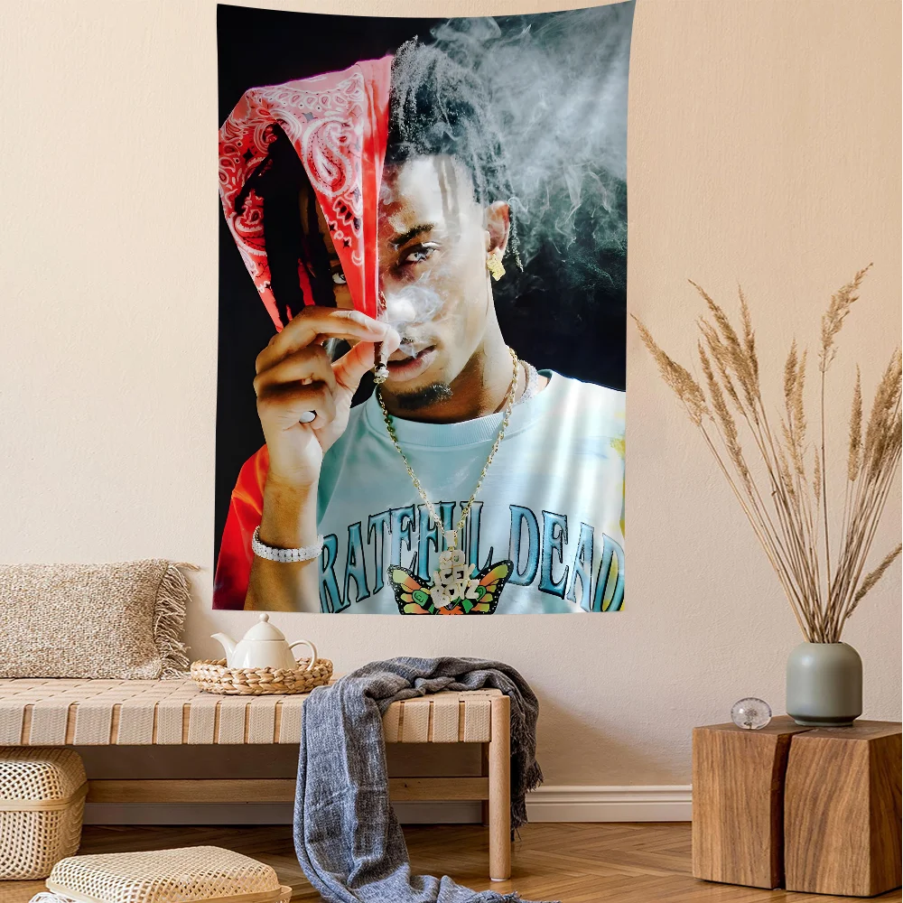 P-Playboies-C-Carti музыкальная звезда висящий богемный гобелен для гостиной домашний