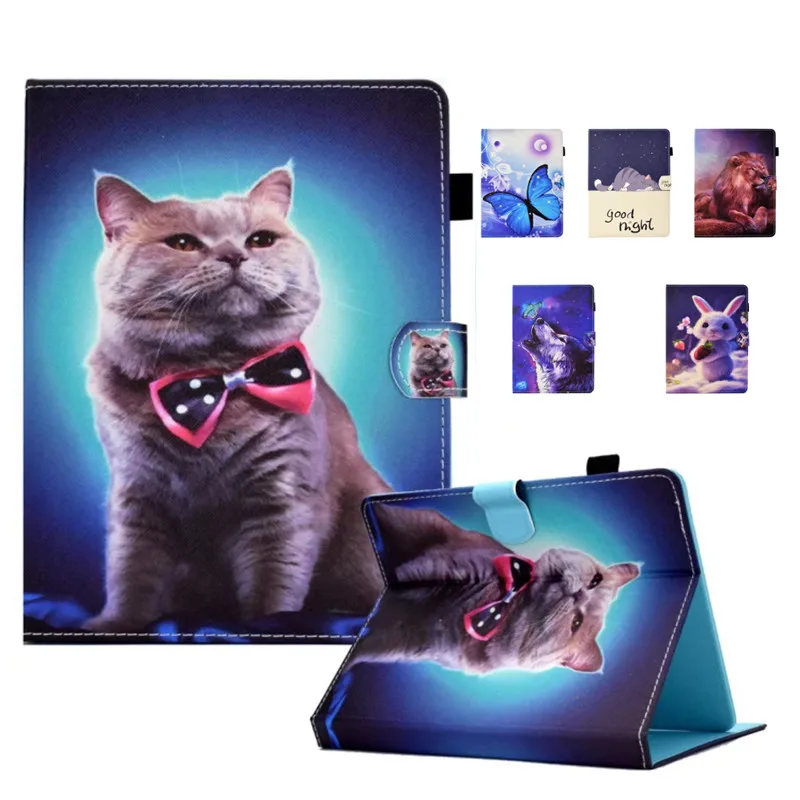 

Print PU Leather Universal Cover for Digma R63s E63w E63s R63w E60c R654 E654 E61m R61m S676 S683g X600 6 Inch Ebook Cute Cases