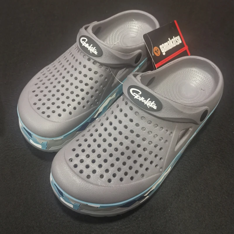 Men Fishing Sandals Gamakatsu Fishing Shoes Outdoor Breathable Wading Summer Sandals Non-slip Wear-resistant Shoes Beach Slipper