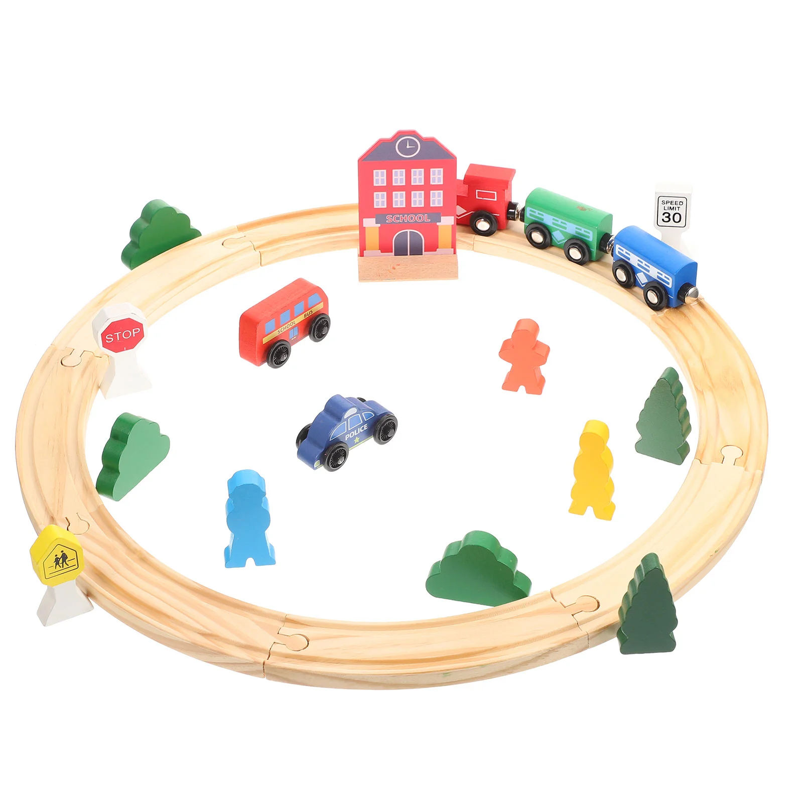 

Track Train Colorful Toy Kids Plaything Toddler Stacking Cognition Funny Toy For Kidsss Mini Set