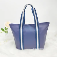 New Ladies Large Capacity Splicing Tote Bag Leisure Shopping Travel Outdoor Shoulder Bag Office Laptop Mobile Phone Handbag