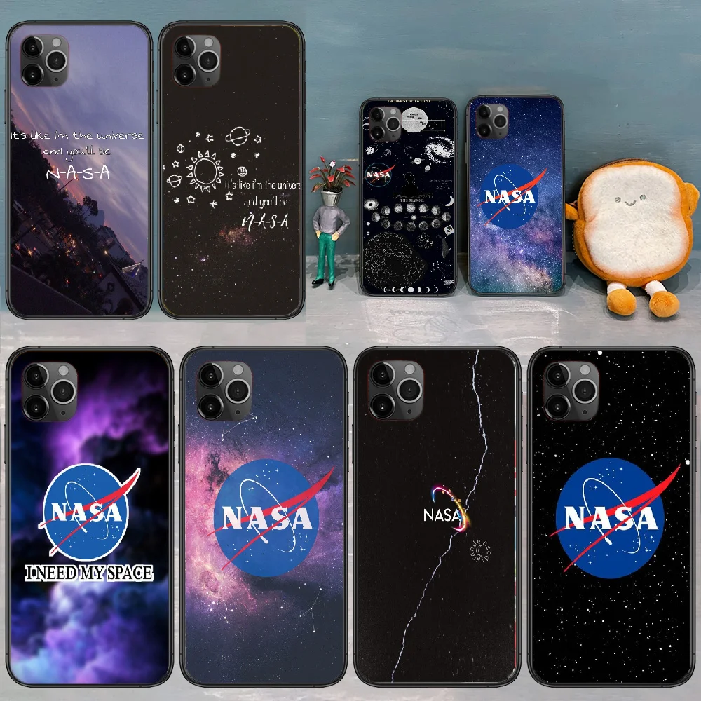 Чехол для телефона Space Sky Nasaing чехол iphone 5 5s se 2 6 6s 7 8 12 mini plus X XS XR 11 PRO MAX с черной