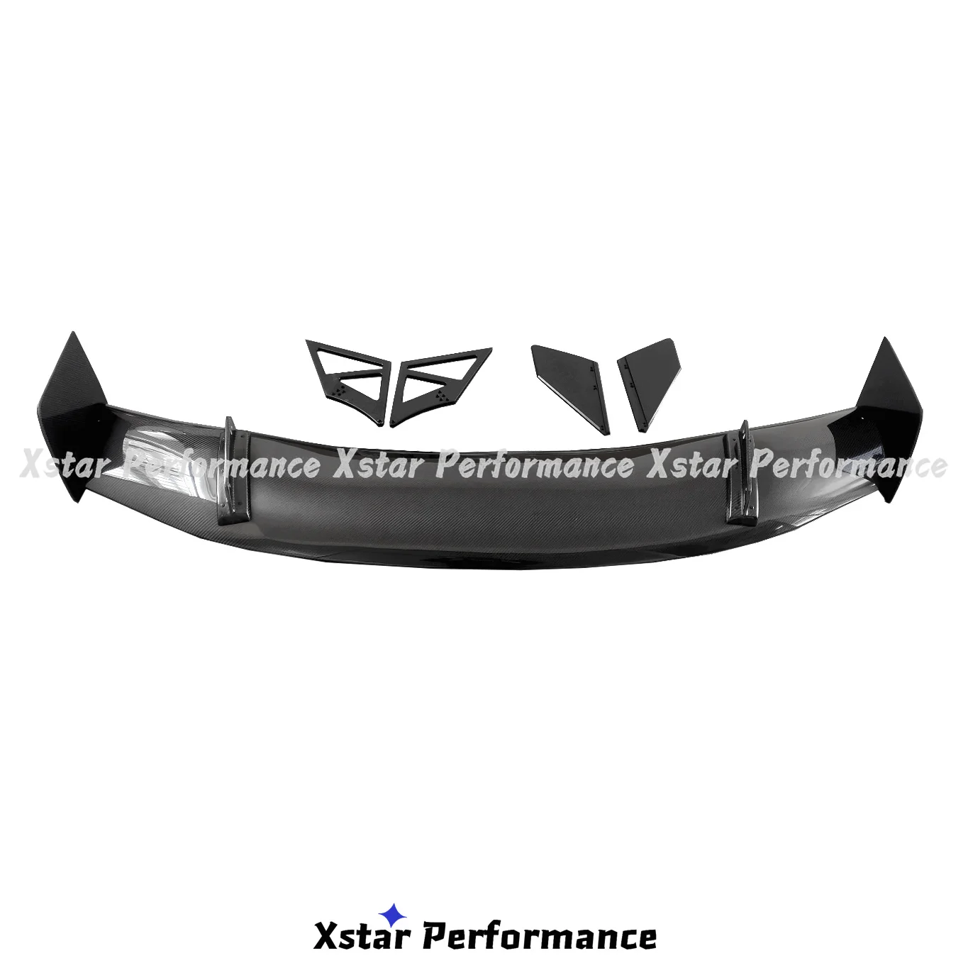 Apr Style Carbon Fiber Rear Spoiler Wing For Nissan R35 Gtr