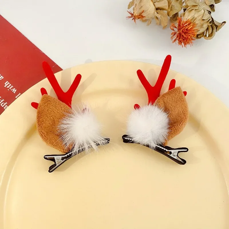 

Рождественская повязка на голову с лосем