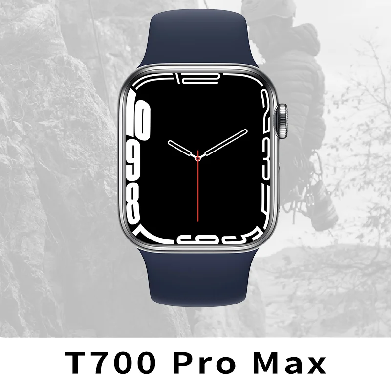 

Wireless Charging T700 Pro Max Smart Watch Fitness Bracelet 5.0 Bluetooth Call Heart Rate Blood Pressure Male Adult Smart Watch