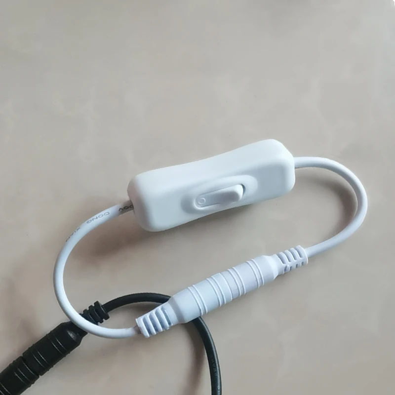 Встроенный выключатель 304 ВКЛ./ВЫКЛ. С женским штекерным кабелем питания 5 5x2 1 мм