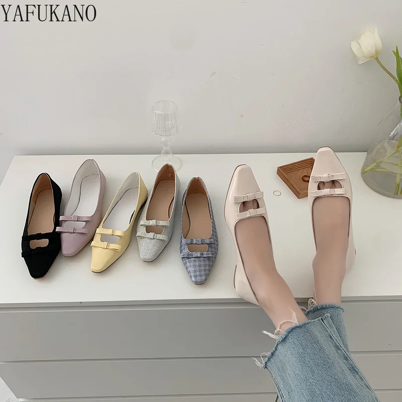 Туфли женские на плоской подошве элегантные вечерние классические туфли с