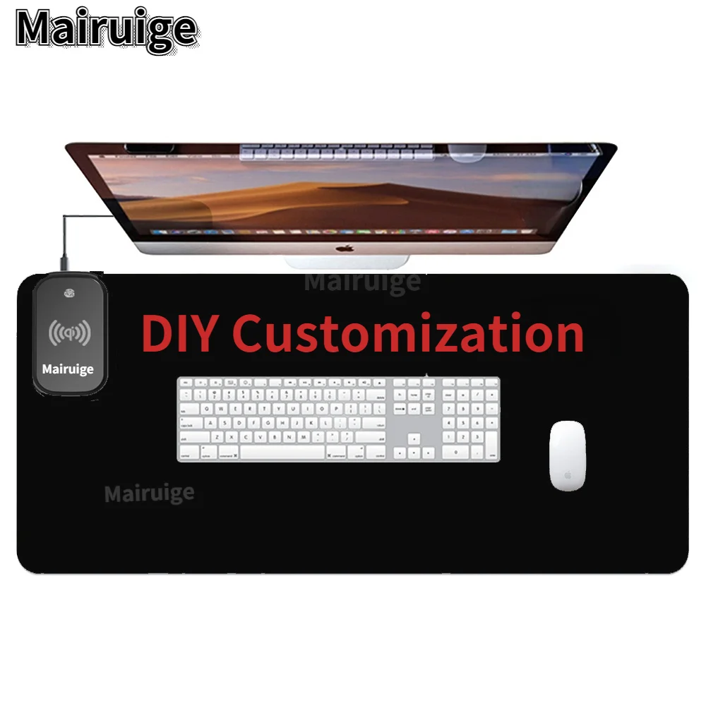 

DIY Custom Picture Wireless Charging Mouse Pad Big Game Xxl Game Mouse Pad Desktop Wireless Charging Mobile Phone Charger Pad