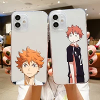 haikyuu volleyball phone cases for iphone se 2020 6 6s 7 8 11 12 13 mini plus x xs xr pro max cases funda