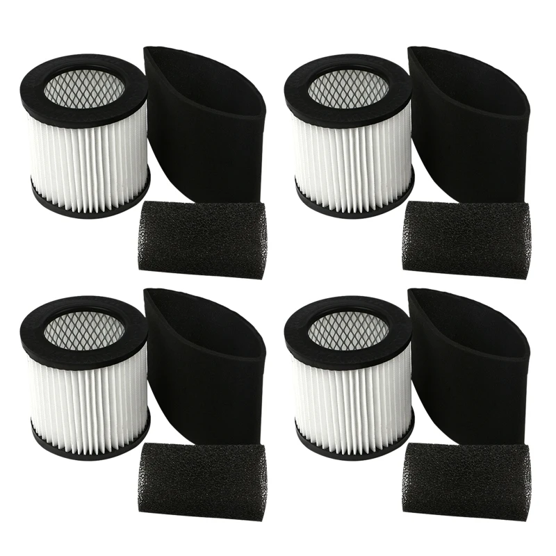 

4Pcs Filter Applicable Vacuum Cleaner Accessories Filter Elements HC-T2103Y/T2103A Primary Cotton Absorbent Filter