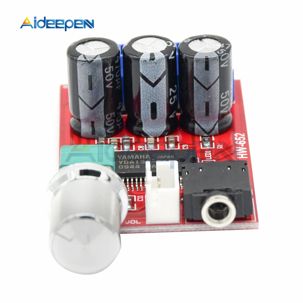 

YDA138-E 2x12 Вт плата усилителя цифровой двухканальный стерео усилитель мощности плата Miniatu класса D аудио усилитель плата HD