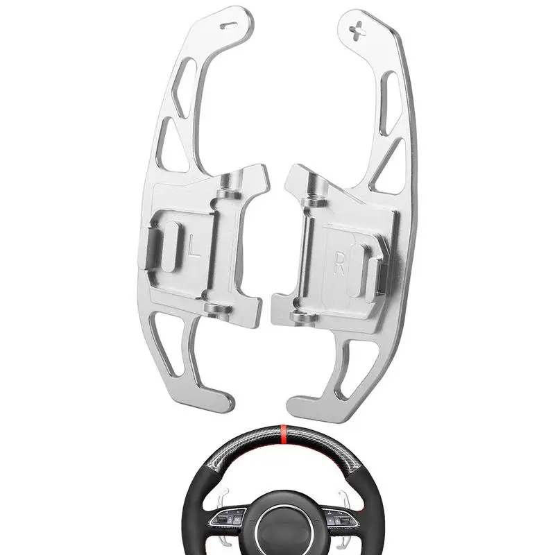 

Car Steering Wheel Shift Paddle Shifter For GTIs GOLF R GTD GTE MK7 POLO R-line Aluminum Steering Wheel Gear Shift Paddles