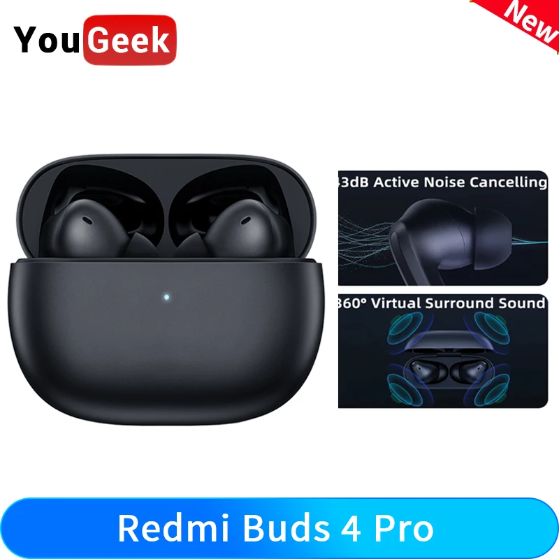 Tanie Nowe Słuchawki Xiaomi Redmi 4 Pro 43dB Redukcja Szumów TWS Prawdziwy Bezprzewodowy Zestaw Słuchawkowy Bluetooth 5.3 Jakość Dźwięku Na Poziomie CD Najtaniej Nowe Słuchawki Xiaomi Redmi 4 Pro 43dB Redukcja Szumów TWS Prawdziwy Bezprzewodowy Zestaw Słuchawkowy Bluetooth 5.3 Jakość Dźwięku Na Poziomie CD