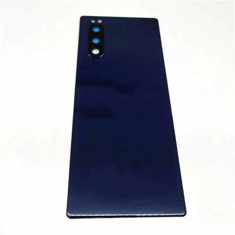 Стеклянная крышка для Sony Xperia 5 Back J8210 J8270 J9210 Крышка батарейного отсека задняя