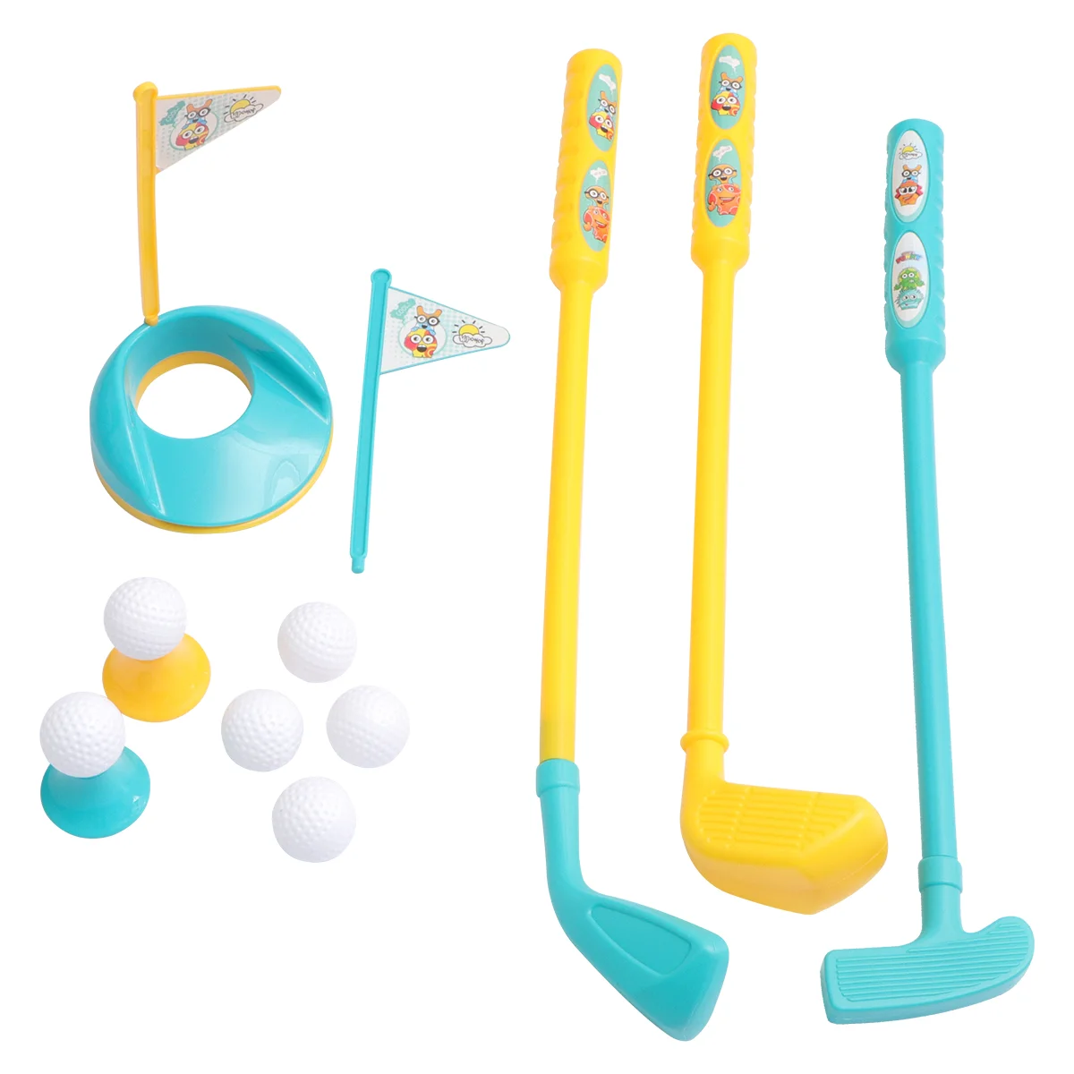 

Toy Set Toys Outdoor Clubs Lawn Early Educational Training Children Mini Golfer Kids Indoor Toddler Outdoors Exercise Kid Suits