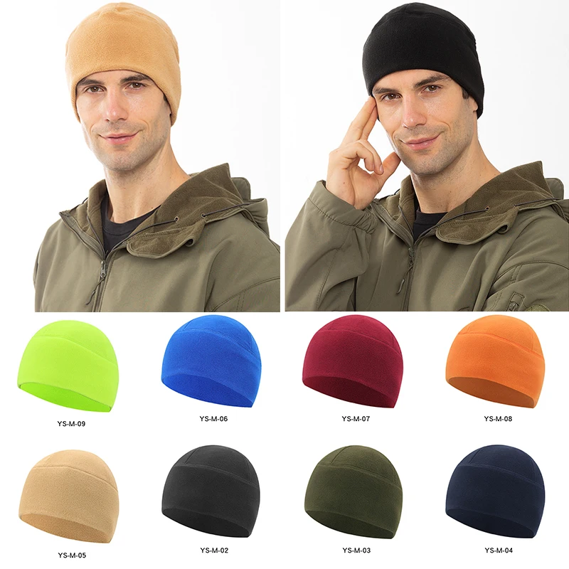 

Winter Hat Thermal Running Sports Hats Stretch Fitness Warm Snowboard Hiking Cycling Ski Windproof Cap Skullies Beanies Hats