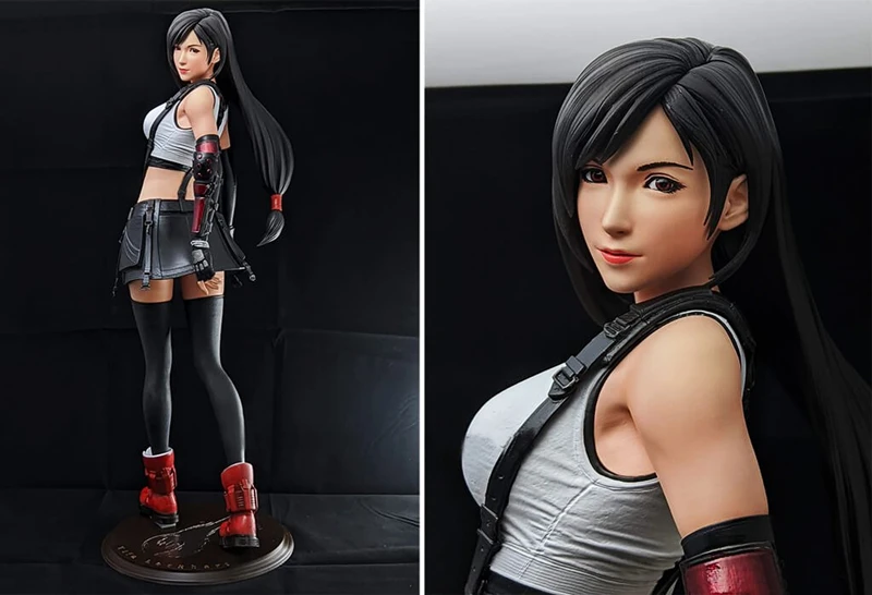 

NEW Resin Figure Kit 1/7 FFVII Final Fantasy VII Di Fa Tifa Anime Unpainted Garage Resin Kit Model GK TOYS Gifts