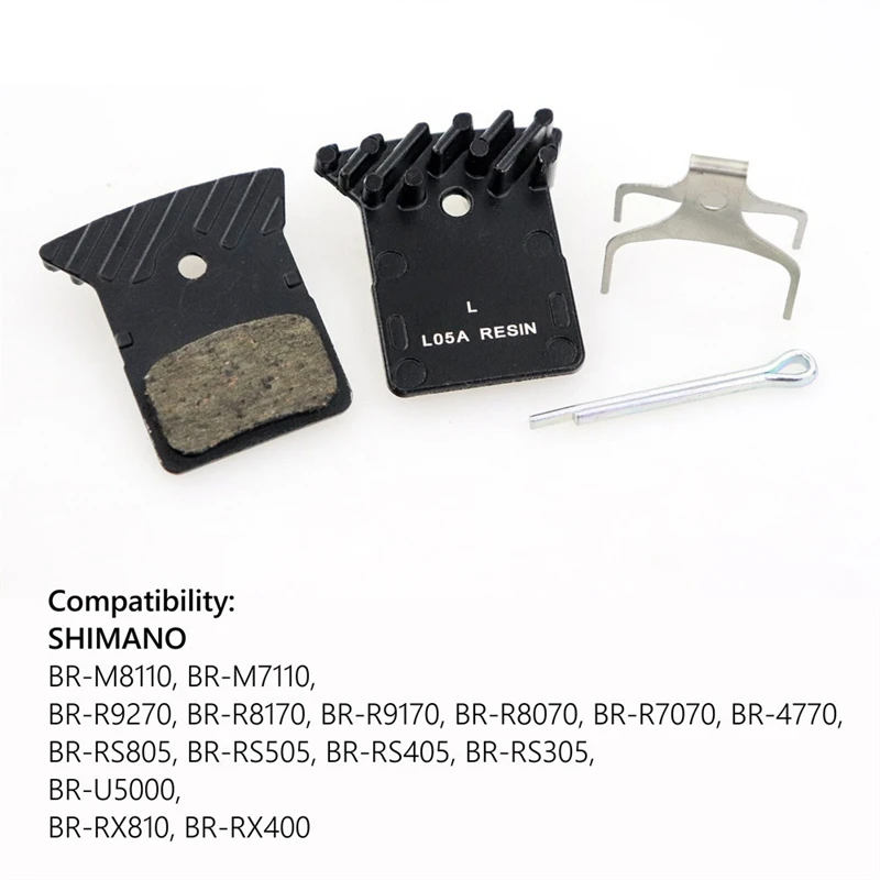Подходит для DA UT 105 UP L03A охлаждающие колодки из смолы дорожного дискового тормоза