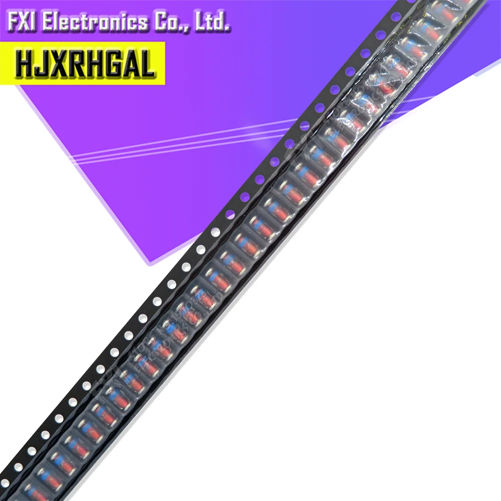 Диод Зенера ZM 3V 3V3 3V9 4V7 5V1 7V5 8V2 10V 12V 15V 16V 18V 20V 24V LL41 SMD, Зенера, с чипом 1 Вт, 20 шт.