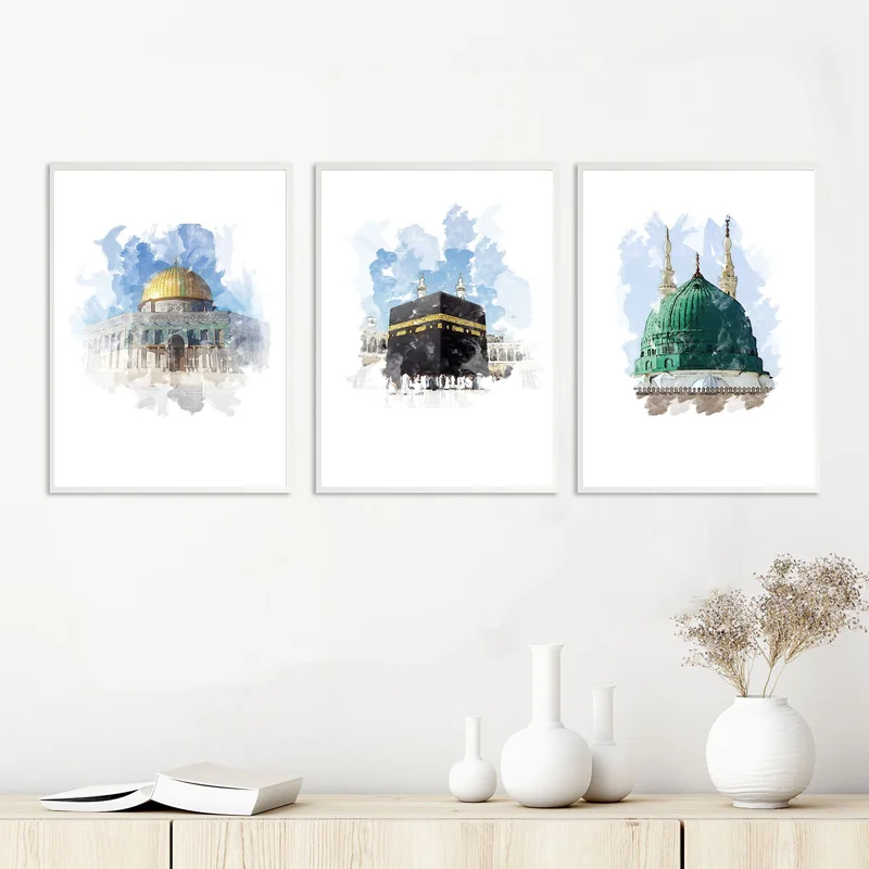 

Настенная Картина на холсте с изображением мечети