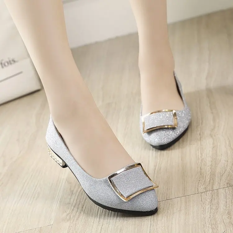 

Custom designer casual dance wedding party flat work shoes for women