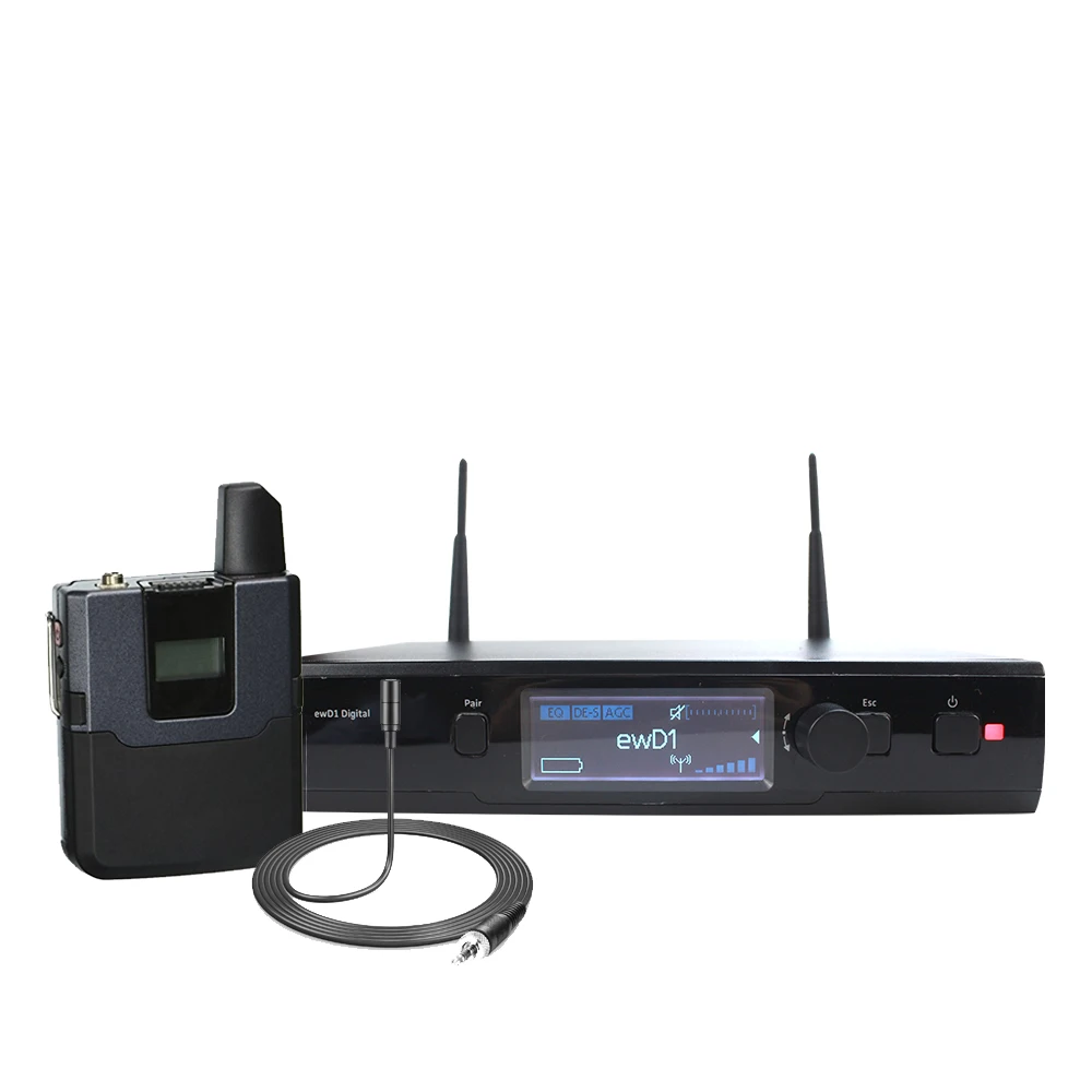 EWD1 EW D1 цифровая истинное разнообразие UHF Беспроводная микрофонная система